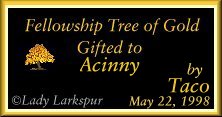 Certificate Of Friendship
