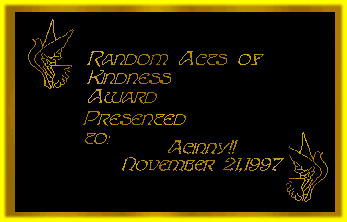 Randon Act Of Kindess Award