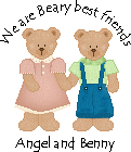 Angel & Benny We Are Beary Best Friends