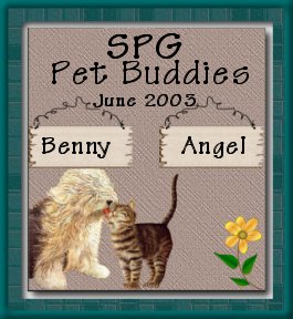 SPG June Pet Buddy Plaque
