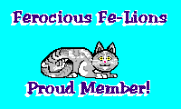Ferocious Fe-lions Club Card