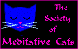 Meditative Cat Club Logo