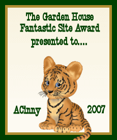 Garden House Fantastic Site Award 2007