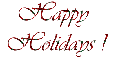 Happy Holidays