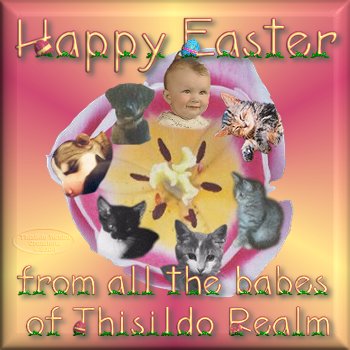 Happy Easter From All The Babes Of Thisildo Tealm