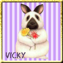 Vicky Easte Bunny Quilt Square
