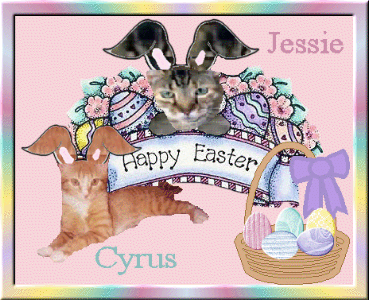 Happy Easter From Jessie & Cyrus