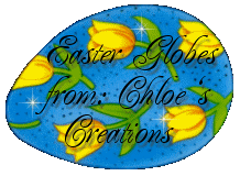 Easter Globes From Chloe's Creations