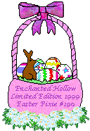 1999 Adoption Certificate For Easter Pixie