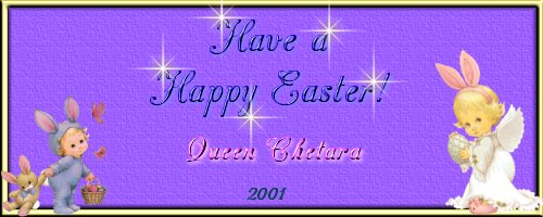 Happy Easter From Queen Chetara
