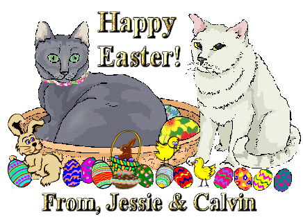 Happy Easter From Jessie & Calvin