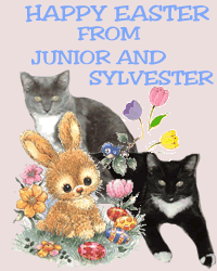 Happy Easter From Junior & Sylvester