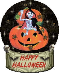 Halloween Snowglobe