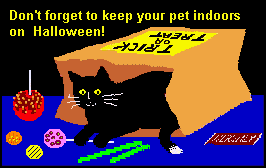 Pets Inside On Halloween