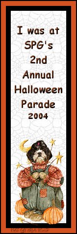 Buttons Halloween BookMarker