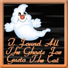 I Found All The Ghosts For Gusto The Cat