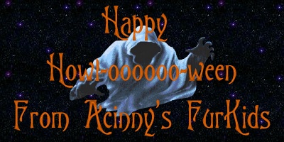 Happy Howl-oooooo-ween From Acinny's FurKids