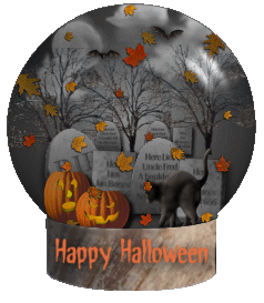 Halloween Snowglobe