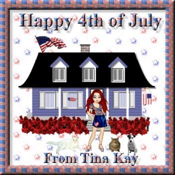 Happy 4th Of July From Tina Kay
