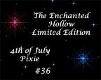 Adoption Certificate #40 For 4th Of July Limited Addition Pixie