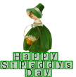 Happy St. Patrick's Day Blinkie From Curly Locks