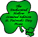 Limited Edition St.Partick 'sDay 1998 Pixie Adoption Certificate