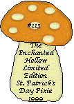 Adoption Certificate For 1999 Limited Addition St. Patrick's Day Pixie