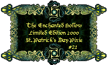 Adoption Certificate For 2000 Limited AdditionSt. Patrick's Day Pixie