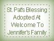 Adopted At Welcome To Jennifer's Family