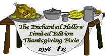 1998 Thanksgiving Pixie Adoption Certificate