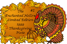 1999 Thanksgivng Pixie Adoption Certificate
