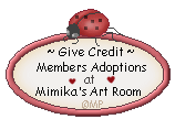 Give Credit Bear From MimiKa's Art Room