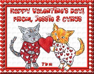 Happy Valentines Day From Jessie & Cyrus