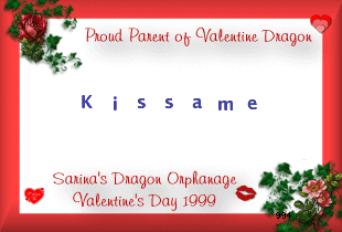 Kissame Adoption Certificate