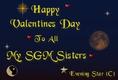 Happy Valentine's Day 
From Evening Star