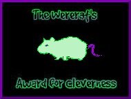 The Wererat's Award for Cleverness